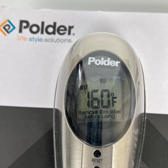 POLDER Safe Serve Deluxe Instant Read Thermometer 10 inch Probe - Picture 6 of 11